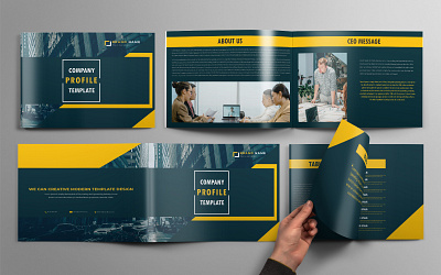 Company Profile dl flyer real estate brochur