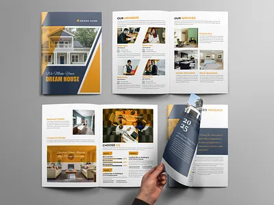 Luxury Real Estate - Catalog Design brochure luxury profile