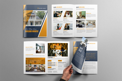 Luxury Real Estate - Catalog Design brochure luxury profile