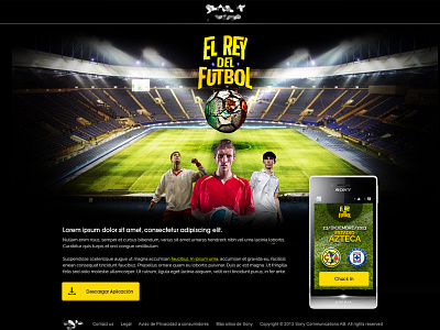 El rey del Futbol concept futbol mundial nachitz soccer