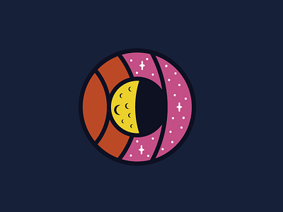 Glitche.rs Logo Idea circle circles circular intersect light lighting logo moon planet space stars vector