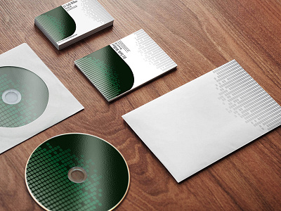 Stationary Mockup business card cd dj envelope identity stationary