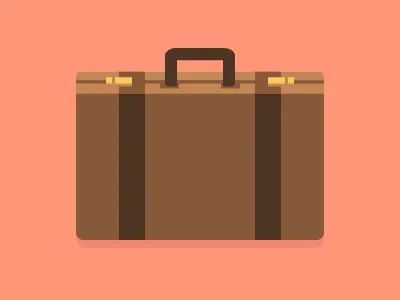 Workin' Hard biz briefcase icon illustration lol wallstreet work