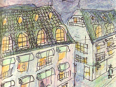 Griosograd illustration ink pen pencil