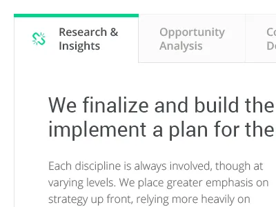 Togglable Tabs flat icon menu nav navigation tabs togglable ui