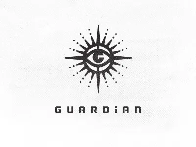 Guardian 3 bruner design eye g guardian icon logo mike