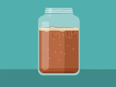 Kombooooocha illustration vector