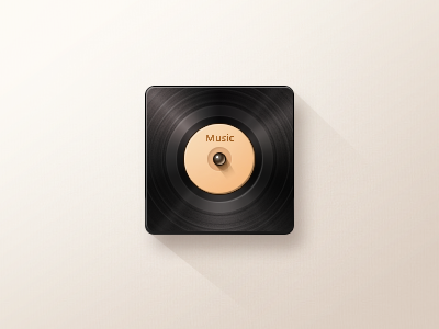 Phonograph record icon phonograph record