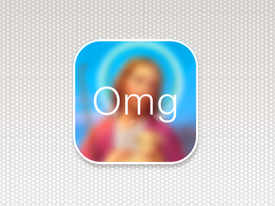 Omg icon church god ios7 jesus omg