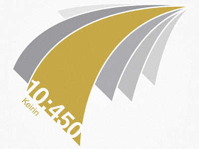 Sir Chris Hoy's 2008 gold medal time. cycling data visualisation gold