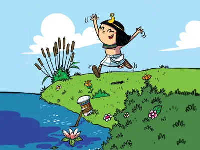 The Little Pharaoh comics egypt kids little pharaoh strips