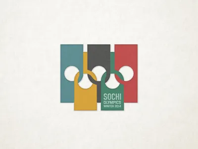 SOCHI 2014 ... lettering max bill olympia sochi type typo typography vector graphic