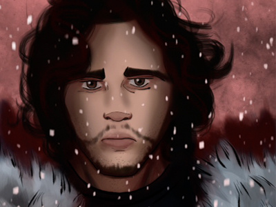 Jon Snow "GoT" animation art cartoon character character design comics concept drawing fanart game of thrones illustration sketch