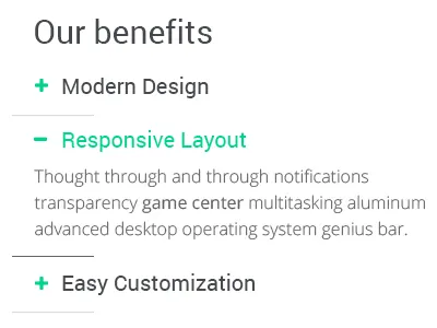 ui accordion menu accordion collapse flat menu nav ui