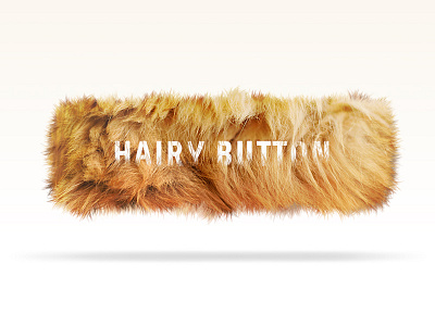 Hairy Button brown button furr hair hairy texture warm