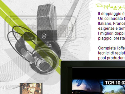 Vintage Element composite design site vintage web