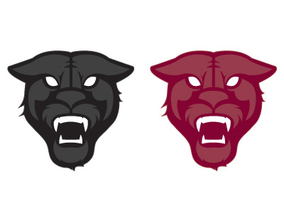 Panther Logo animal high logo panther school sports