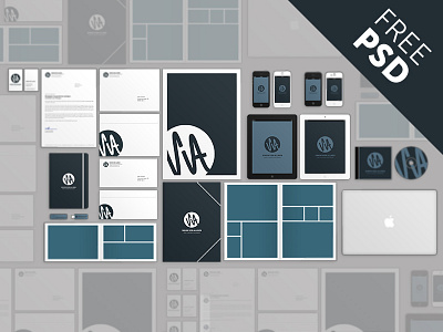 SvA Mockup 1.0 corporate free mockup photoshop psd