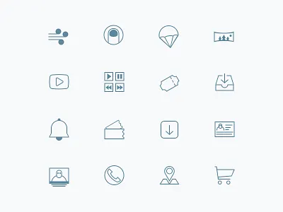 Domob Iconset Part1 icon line simple thin ui