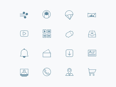 Domob Iconset Part1 icon line simple thin ui