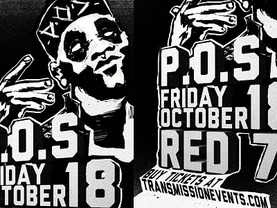 POS Poster WIP 3d illustration ink poster vector