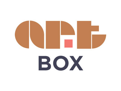 Art Box Logo Concept 2 art box brand concept logo square type