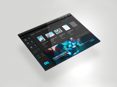 Dashboardv2 app dark dashboard display grid icons tablet ui