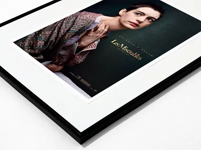 LES MISERABLES / HANNE HATHAWAY digital photography graphic design movie photoshop retouching