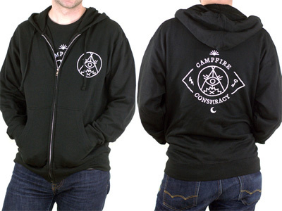 Campfire Conspiracy Hoodie campfire conspiracy hoodie zip up