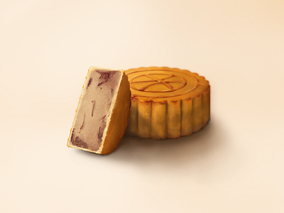 Mooncake cake china icon mogo moon ui