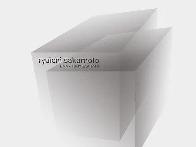 Cubes cubes dna music poster sakamoto