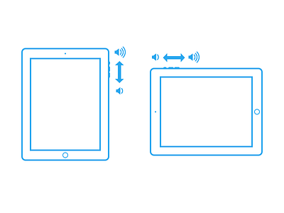 iPad Volume Orientation Adapting 5 adapting apple better easier idea ipad orientation volume