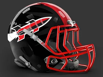 MBS Fantasy Football - Team Cruz Missile 3d fantasy football football helmet logo photo object rendering