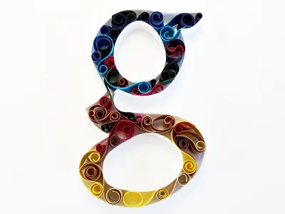 G on Minion Pro minion pro paper typograpth
