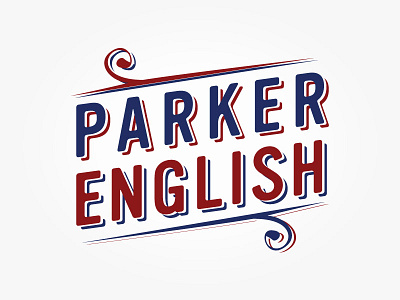 Parker English Logo logo