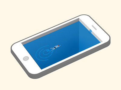 Swimming pool iphone phone swimming pool