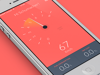 overwhelm flat fuel gauge iphone rpm speed