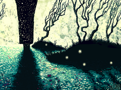 The Magician art digital illustration james r eads kickstarter magician