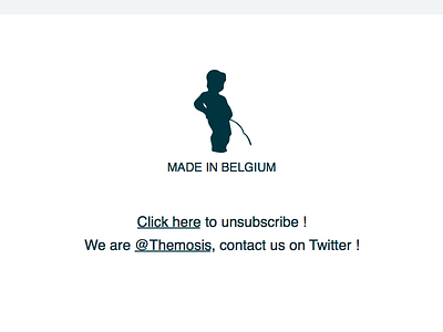 Made in Belgium belgium newsletter sketch