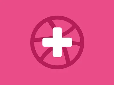 Our new Help Center dribbble help icon pink
