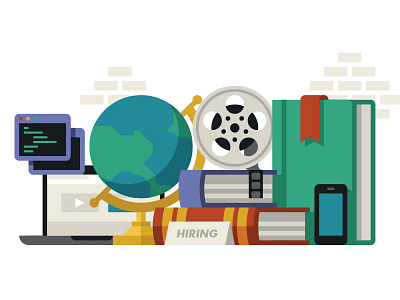 Code School is Hiring code school illustration jobs