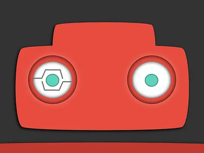 Neujuniors Head flat logo near east university neu neujuniors robot robotic vector