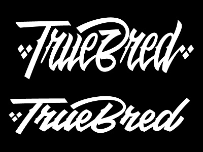 Hand Lettering custom lettering hand lettering lettering true bred type typography