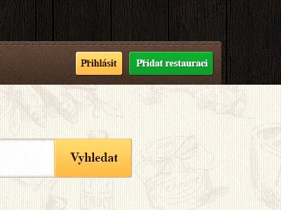 Search Food Website apllication app cook czech republic food restauration search visualcreative web website