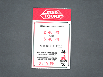 Disney's Fastpass disney disneyland fastpass star tours wars