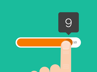 NPS flat illustration ios net promoter score nps promo rating ui