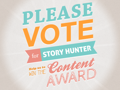 Support app award font modern typo