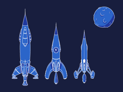 Spaceship illustration