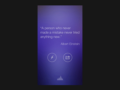 A new definitive iPhone app is out design flat flatui freebie ios ios 7 iphone quotes ui