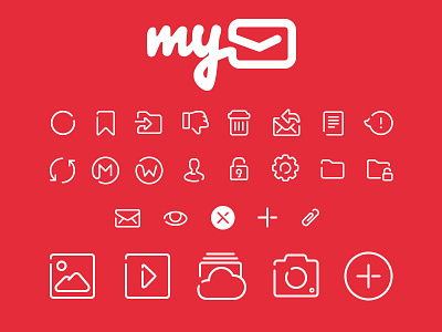 UI Icons for the Mail App email icon icons mail